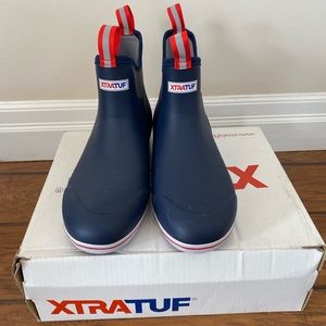 Men’s XTRATUF size 13 blue NWT ankle Deck Boot